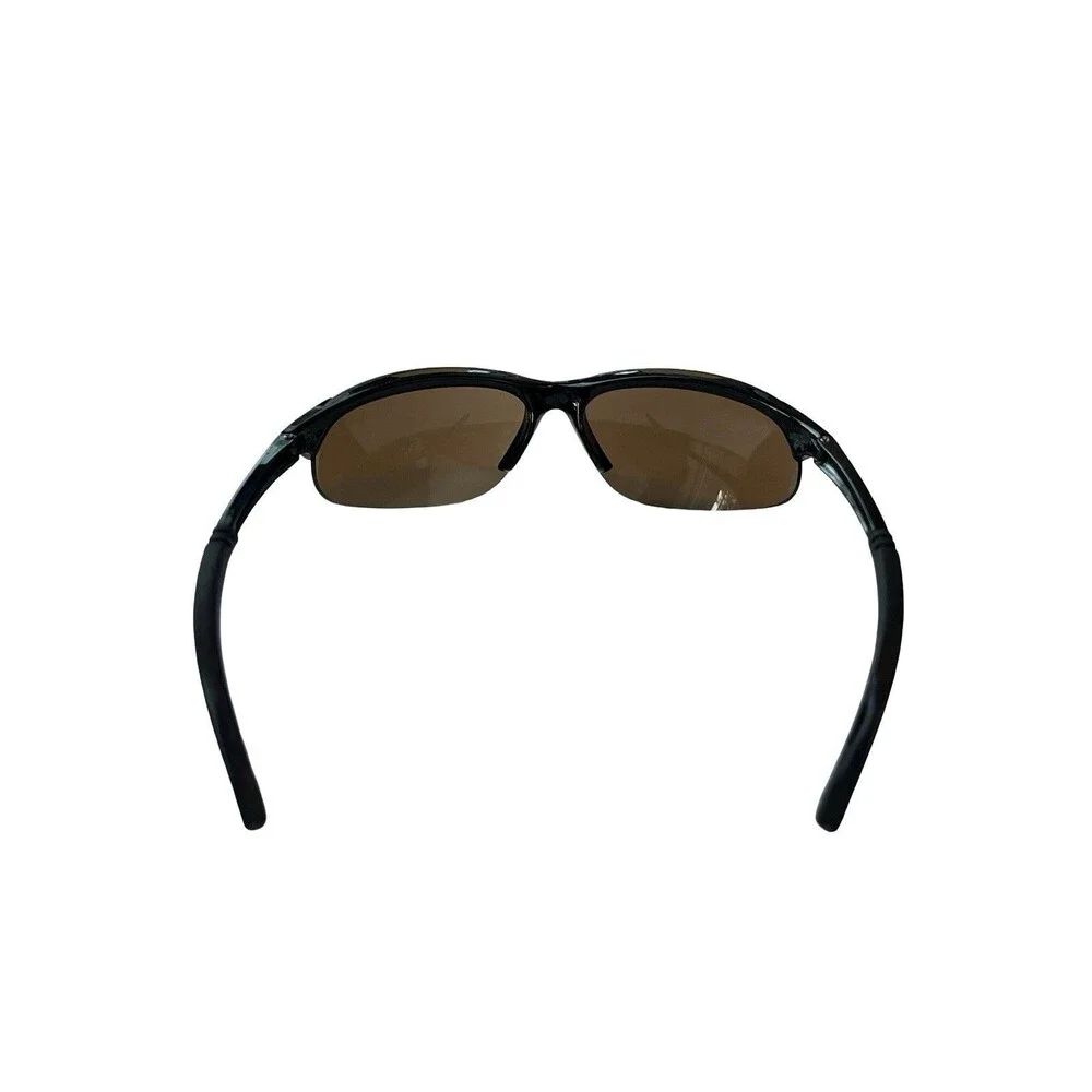 Surf-N-Sport Wrap Sport Sunglasses Black Smoke Lenses Men’s Cycling Running